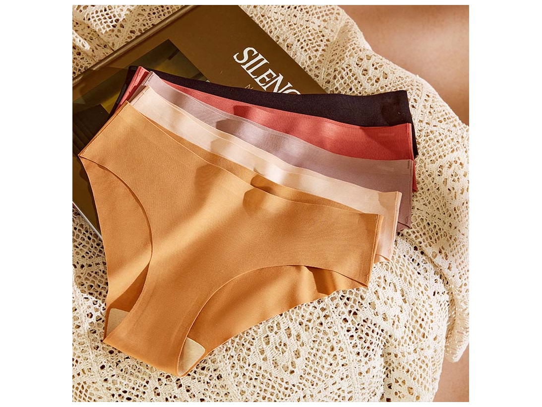 木源再生纤维素纤维无缝三角裤 · 日常通勤无痕 · 70% Modal S–2XL 实拍图 2