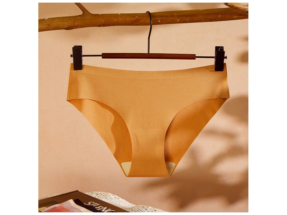 木源再生纤维素纤维无缝三角裤 · 日常通勤无痕 · 70% Modal S–2XL 实拍图 3