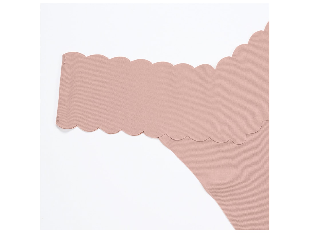 85% 锦纶无缝丁字裤 · 一片式无痕 · 日常通勤基础款 S–XL · 型号 PS354 实拍图 5